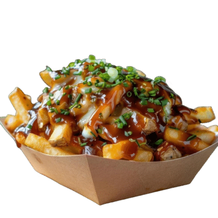 Beef Bacon Cheeseburger Poutine